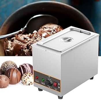 チョコレート溶解機 ステンレス製 温度調整機能付き Amazon.co.jp: 800W業務用チョコレートテンパリング機大容量